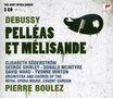 Claude Debussy (1862-1918): Pelleas und Melisande, 3 CDs