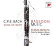 Carl Philipp Emanuel Bach (1714-1788): Fagottkonzerte Wq.13,16,22,169,171,172, 3 CDs