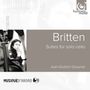 Benjamin Britten (1913-1976): Suiten für Cello solo Nr.1-3 (opp.72,80,87), CD