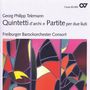 Georg Philipp Telemann (1681-1767): Partien TWV 39 Nr.1 &amp; 2 f.2 Lauten, CD