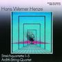 Hans Werner Henze (geb. 1926): Streichquartette Nr.1-5, 2 CDs