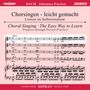 Chorsingen leicht gemacht:Bach,Johannes-Passion (Sopran), 2 CDs