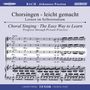 Chorsingen leicht gemacht:Bach,Johannes Passion (Tenor), 2 CDs