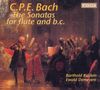 Carl Philipp Emanuel Bach (1714-1788): Flötensonaten Wq. 123-131, 133, 134, 2 CDs