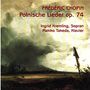 Frederic Chopin (1810-1849): 16 Lieder op.74, CD
