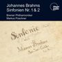 Johannes Brahms (1833-1897): Symphonien Nr.1 & 2, 2 CDs