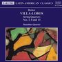 Heitor Villa-Lobos (1887-1959): Streichquartette Nr.1,8,13, CD