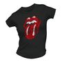 Rolling Stones: Classic Tongue,Girlie (Größe S), T-Shirt