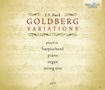 Johann Sebastian Bach (1685-1750): Goldberg-Variationen BWV 988 für Klavier/Cembalo/Orgel/Streichtrio, 4 CDs