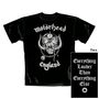 Motörhead: England (T-Shirt,Schwarz,Größe S), T-Shirt