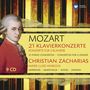Wolfgang Amadeus Mozart (1756-1791): 23 Klavierkonzerte, 9 CDs
