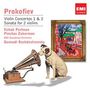 Serge Prokofieff (1891-1953): Violinkonzerte Nr.1 &amp; 2, CD