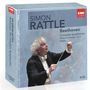 Ludwig van Beethoven (1770-1827): Simon Rattle dirigiert Beethoven, 9 CDs