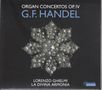 Georg Friedrich Händel (1685-1759): Orgelkonzerte Nr.1-6 (op.4 Nr.1-6), CD