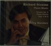 Richard Strauss (1864-1949): Klaviersonate h-moll op.5, CD