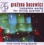 Grazyna Bacewicz (1909-1969): Sämtliche Streichquartette Vol.2, CD