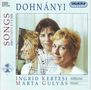 Ernst von Dohnanyi (1877-1960): Sämtliche Lieder, CD