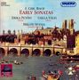 Johann Christian Bach (1735-1782): Frühe Sonaten für Violine &amp; Klavier, 2 CDs
