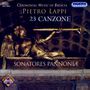 Pietro Lappi (1575-1630): 23 Canzone, CD
