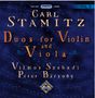 Carl Stamitz (1745-1801): Duos für Violine &amp; Viola op.10 Nr.1 &amp; 2 &amp; op.34 Nr.1-6, CD