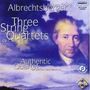 Johann Georg Albrechtsberger (1736-1809): Streichquartette op.7 Nr.4-6, CD