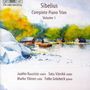 Jean Sibelius (1865-1957): Sämtliche Werke für Klaviertrio Vol.1, CD