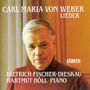 Carl Maria von Weber (1786-1826): Lieder, CD