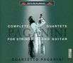 Niccolo Paganini (1782-1840): Gitarrenquartette Nr.1-15, 5 CDs