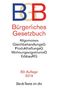 Bürgerliches Gesetzbuch (BGB), Buch