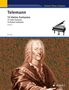 Georg Ph. Telemann: 12 kleine Fantasien, Noten
