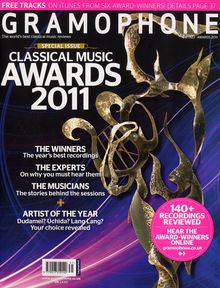 Gramophone - Awards 2011, Buch