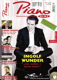 Zeitschriften: PIANONews - Magazin für Klavier & Flügel (Heft 4/2012), Buch