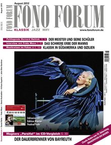Zeitschriften: FonoForum August 2012 + CD 