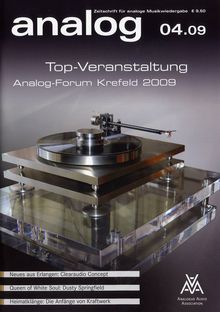 Zeitschriften: analog - Zeitschrift für analoge Musikwiedergabe  04/2009, Buch