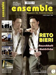 Zeitschriften: Ensemble - Magazin für Kammermusik April/Mai 2012, Buch