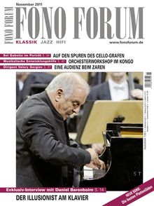 Zeitschriften: FonoForum November 2011, Buch