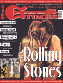 Zeitschriften: GoodTimes - Music from the 60s to the 80s Aug./Sept. 2010, Buch