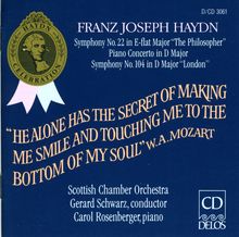  Symphonien Nr. 22 & 49: Haydn/Sinf.22+104/Klav.Konz., CD