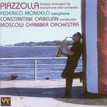 Astor Piazzolla (1921-1992): Tangos arr.f.Saxophon & Orchester, CD