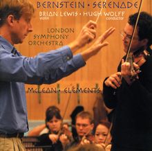 Leonard Bernstein (1918-1990): Serenade für Violine,Streicher,Harfe,Schlagzeug, CD