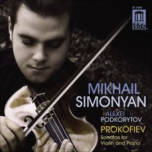 Serge Prokofieff (1891-1953): Sonaten für Violine & Klavier Nr.1 & 2, CD