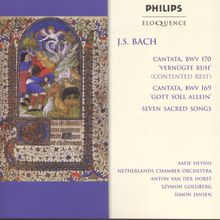 Johann Sebastian Bach (1685-1750): Kantaten BWV 169 & 170, CD