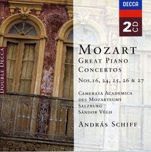 Wolfgang Amadeus Mozart (1756-1791): Klavierkonzerte Nr.16,24-27, 2 CDs