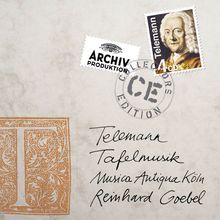 Georg Philipp Telemann (1681-1767): Tafelmusik (Gesamtaufn.), 4 CDs