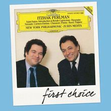 Itzhak Perlman spielt Werke für Violine & Orchester, CD