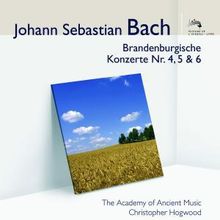 Johann Sebastian Bach (1685-1750): Brandenburgische Konzerte Nr.4-6, CD