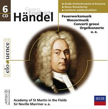 Georg Friedrich Händel (1685-1759): Große Orchesterwerke & Konzerte (Eloquence-Edition), 6 CDs