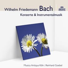 Wilhelm Friedemann Bach (1710-1784): Konzert für 2 Cembali Es-Dur F.46, CD