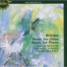 Benjamin Britten (1913-1976): Temporal Variations f.Oboe & Klavier, CD