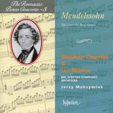 Felix Mendelssohn Bartholdy (1809-1847): Konzerte As-Dur & E-Dur für 2 Klaviere & Orchester, CD